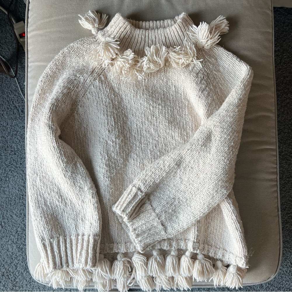 Barely worn Kate Spade bulky sweater size XS